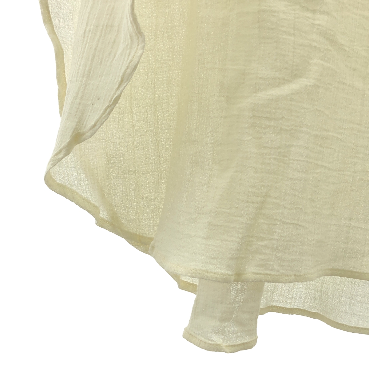 kagure / かぐれ ガーゼ ロング チュニック トップス