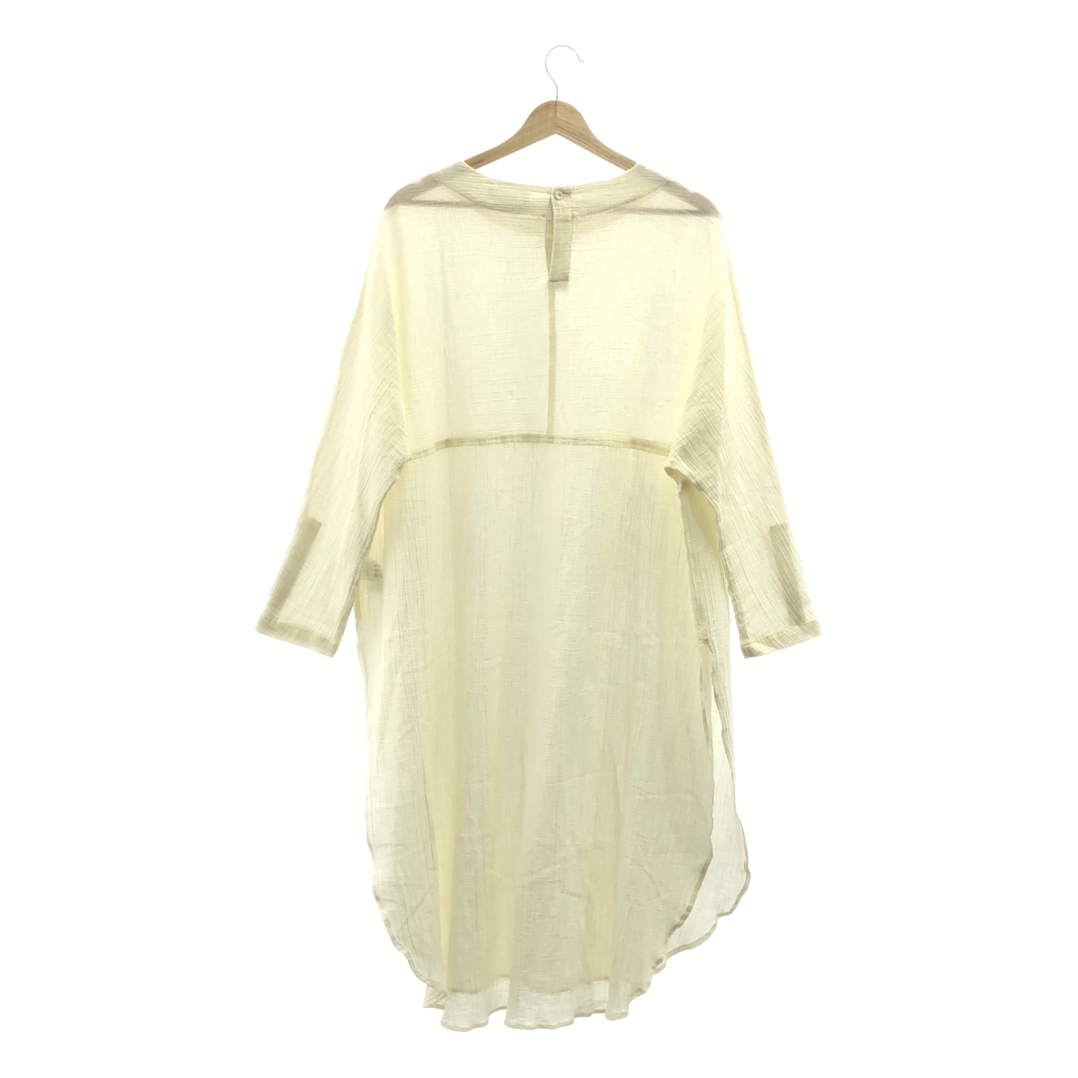 kagure / かぐれ ガーゼ ロング チュニック トップス