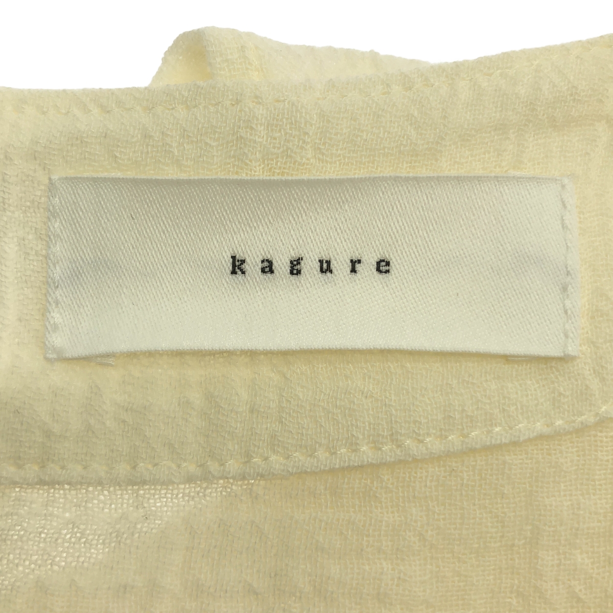 kagure / かぐれ ガーゼ ロング チュニック トップス