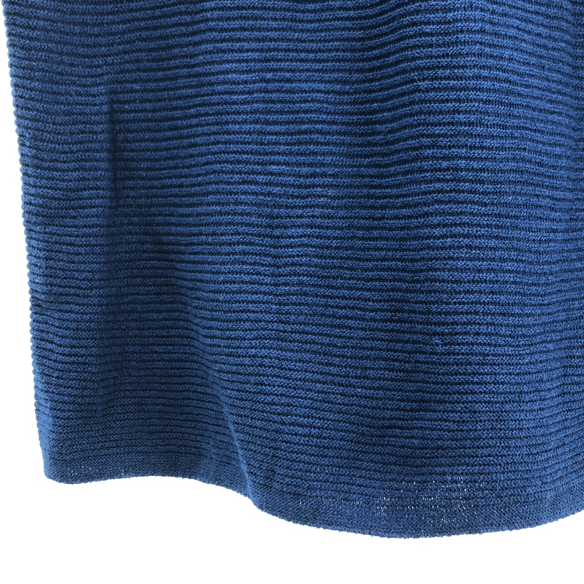 FACTORY / ファクトリー コットン ペーパー メッシュ編みニットベスト