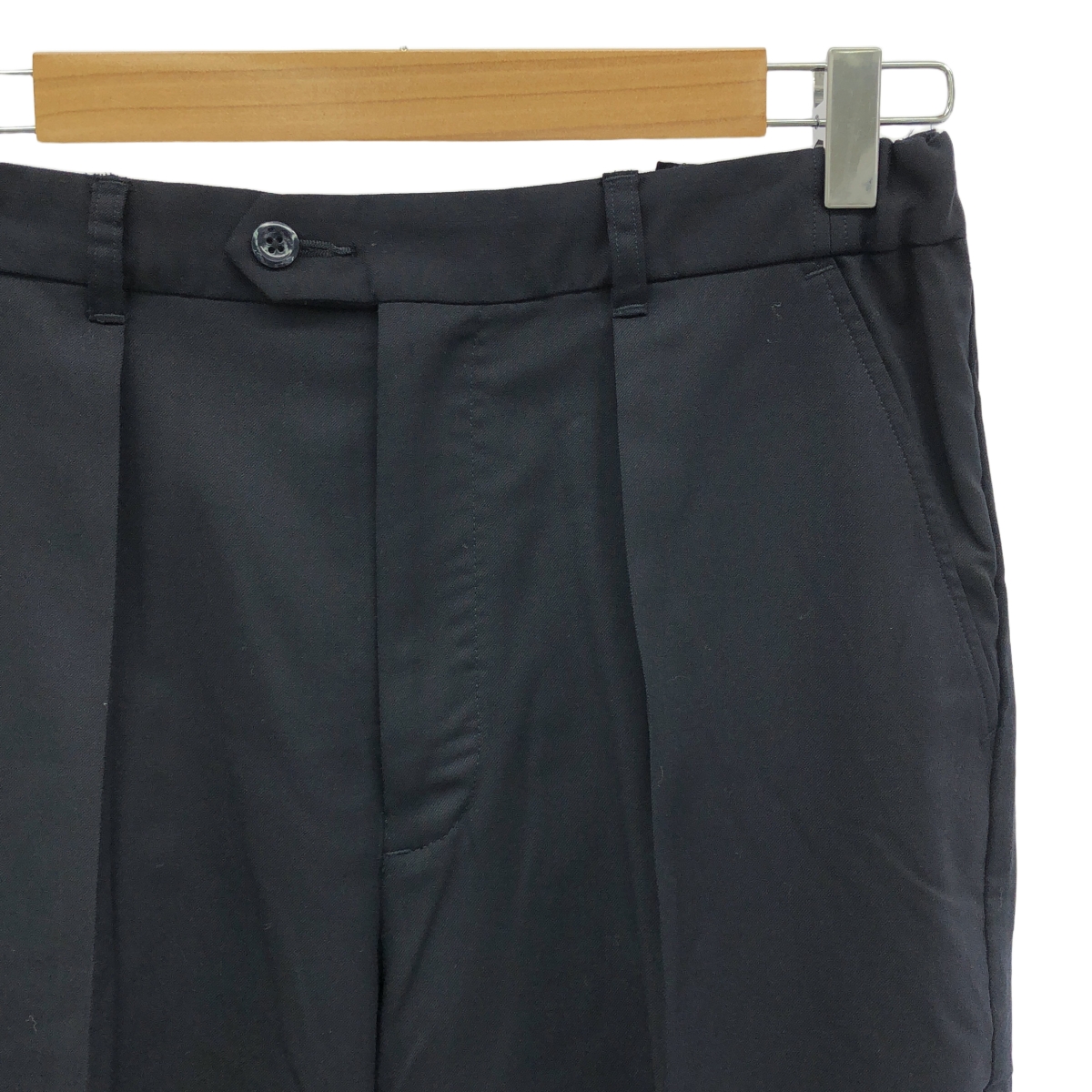 charpentier de vaisseau / シャルパンティエドゥヴェッソ ウール タック ワイド スラックス パンツ