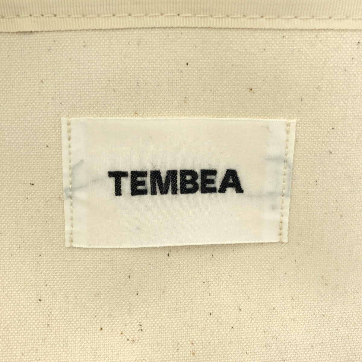 TEMBEA / テンベア PVC CARRY TOTE ワイド ロゴ トートバッグ