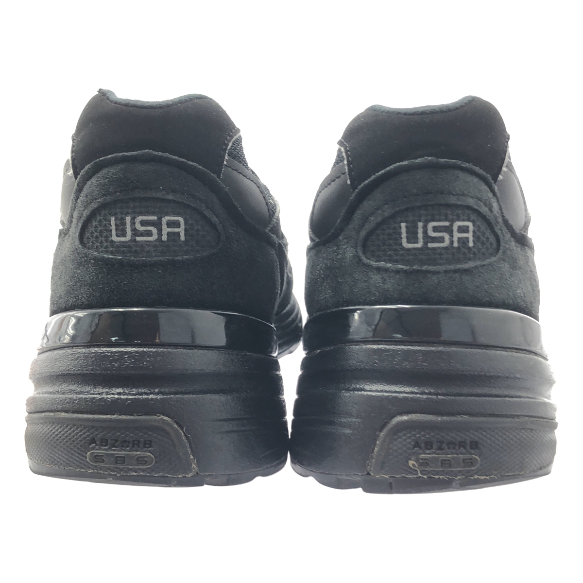 New Balance / ニューバランス 992 TRIPLE BLACK ローカット スニーカー