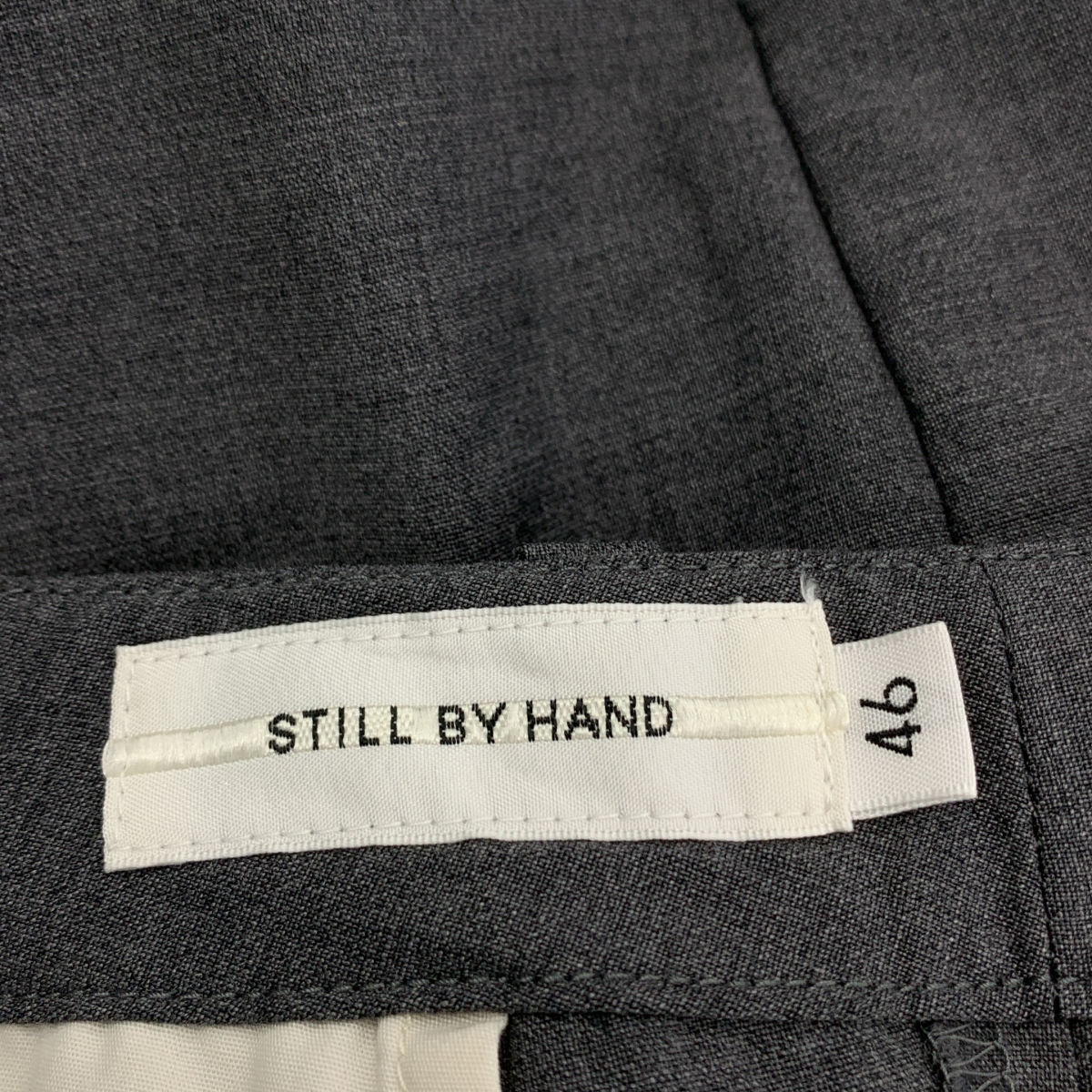 STILL BY HAND / スティルバイハンド EASY FIT サマーウールパンツ イージースラックス