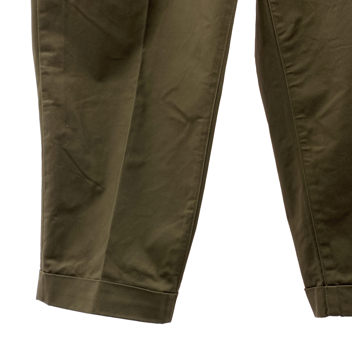 BEAMS PLUS / ビームスプラス 2 Pleats Tapered Twill / タック テーパードパンツ