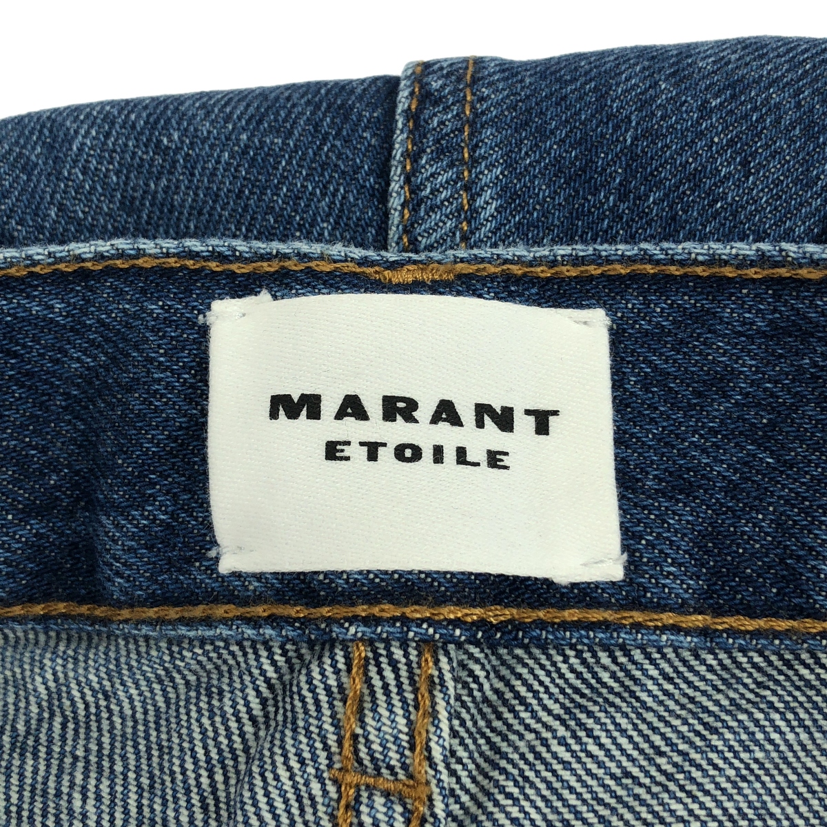 ISABEL MARANT ETOILE / イザベルマランエトワール SOLENE ウォッシュ加工 ワイド デニムパンツ
