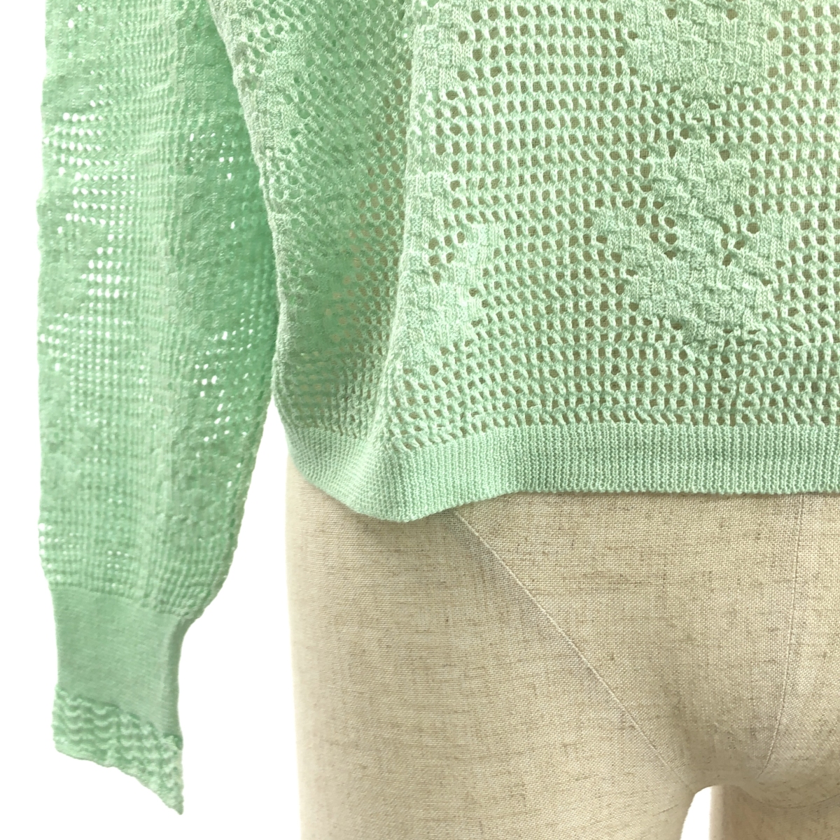 mina perhonen / ミナペルホネン tulip / チューリップ リネン コットン ニット プルオーバー