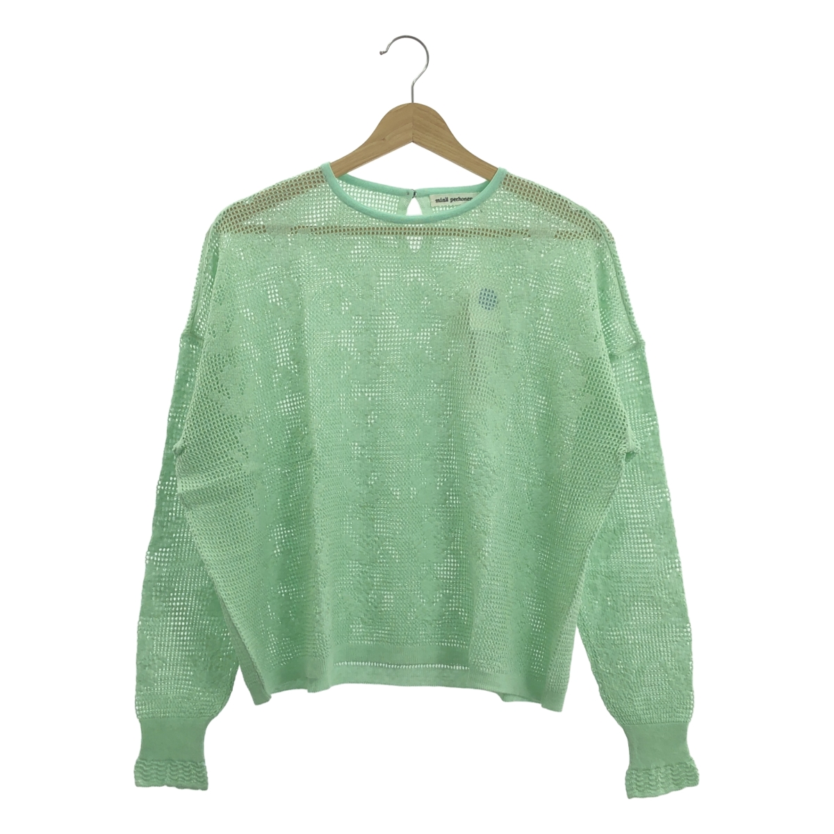 mina perhonen / ミナペルホネン tulip / チューリップ リネン コットン ニット プルオーバー