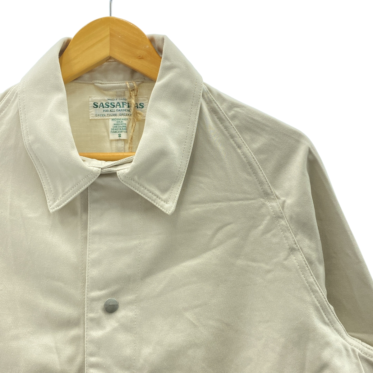 SASSAFRAS / ササフラス Pruner Coat Military Satin ミリタリーサテン プルーナーコート