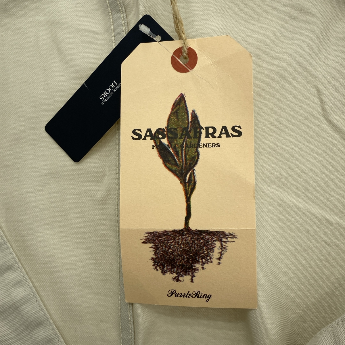 SASSAFRAS / ササフラス Pruner Coat Military Satin ミリタリーサテン プルーナーコート