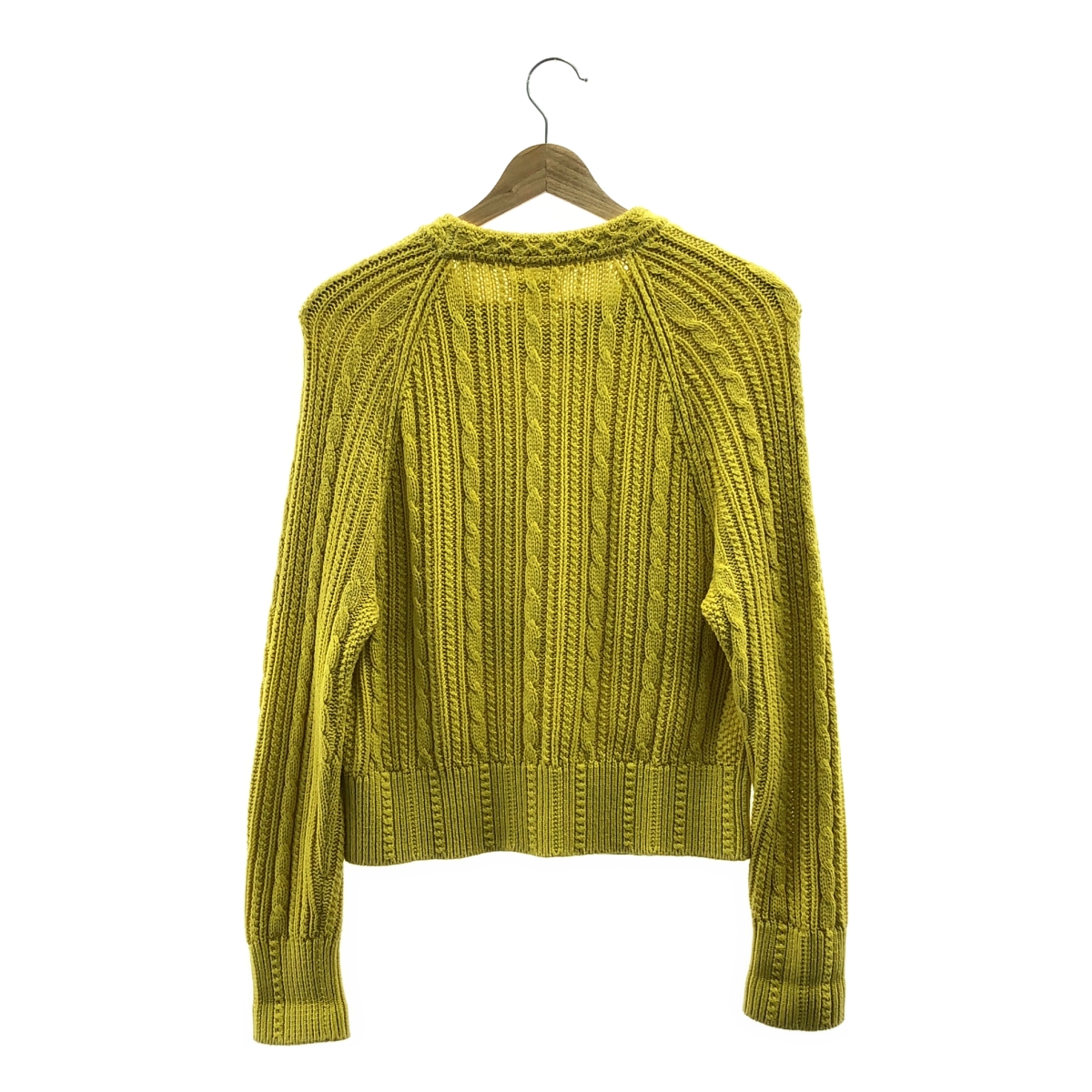 Coohem / コーヘン コットン 模様編み ケーブル ニット セーター