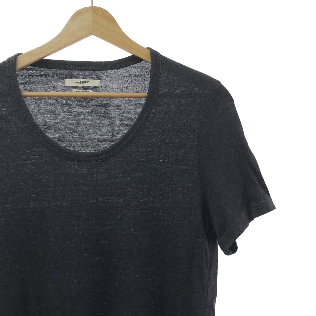 ISABEL MARANT ETOILE / イザベルマランエトワール リネン クルーネック Tシャツ
