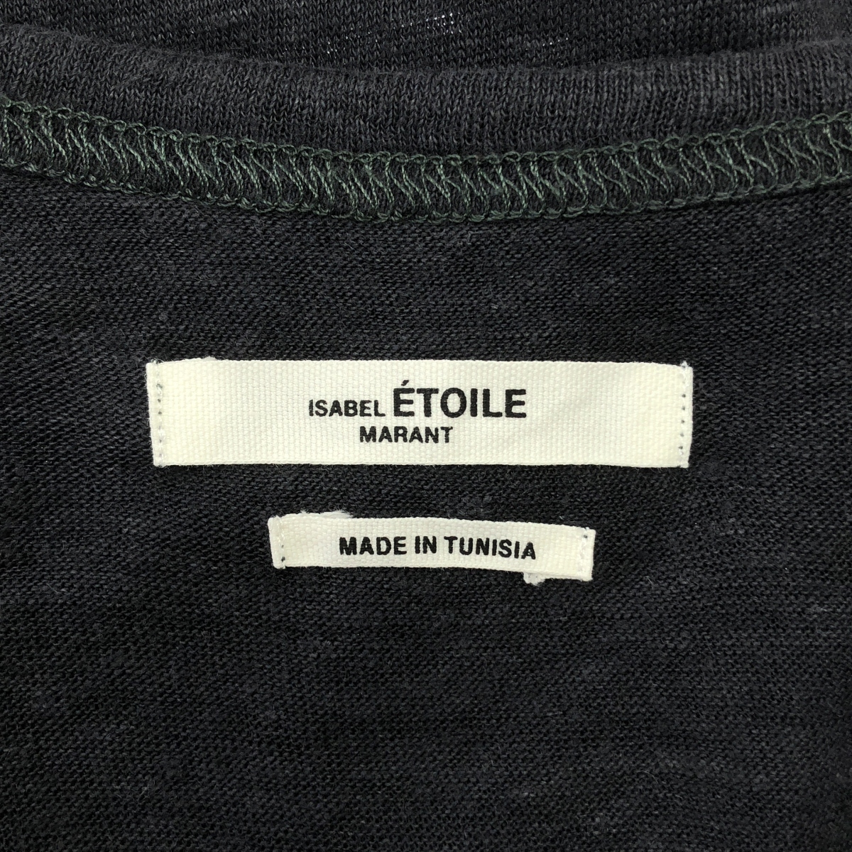 ISABEL MARANT ETOILE / イザベルマランエトワール リネン クルーネック Tシャツ