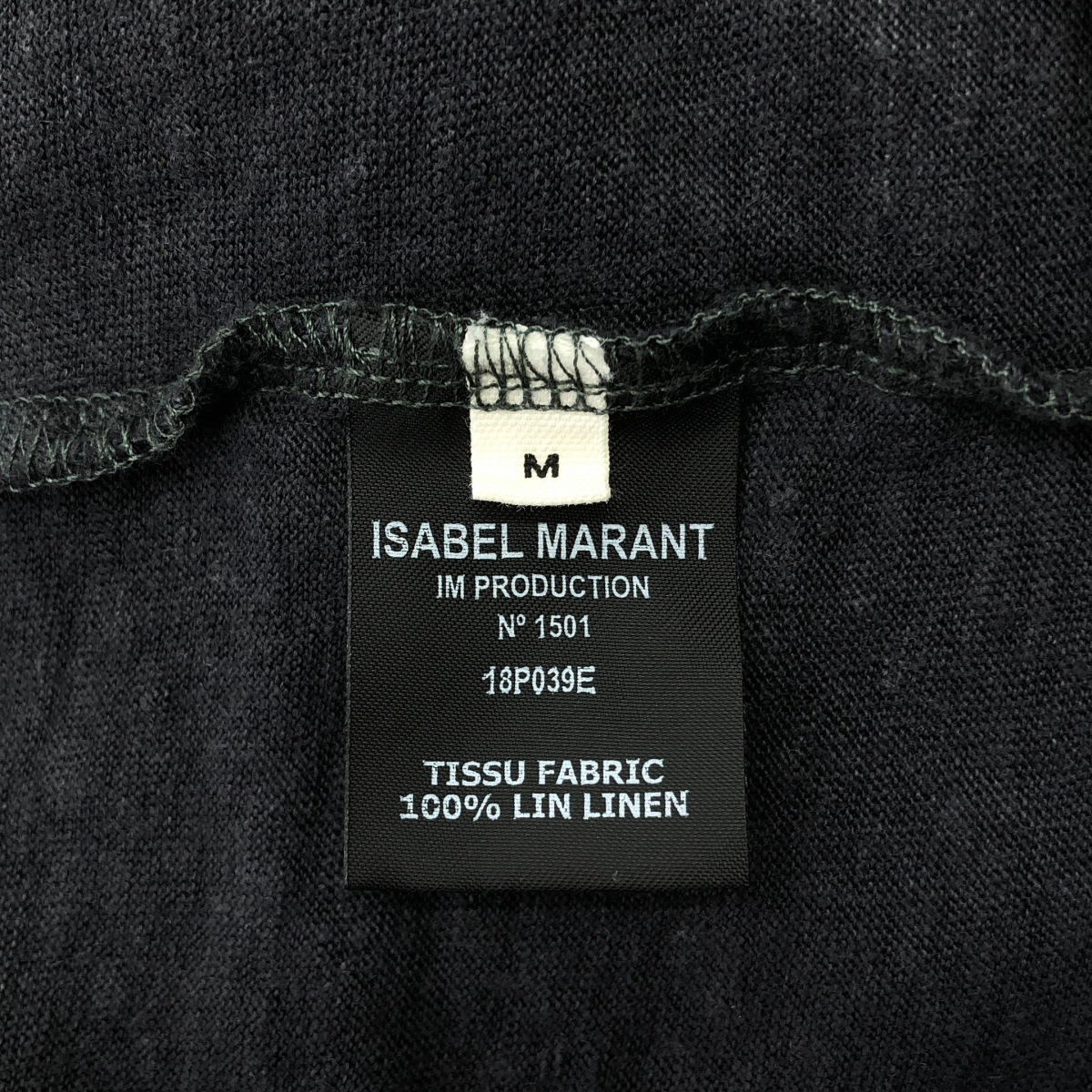 ISABEL MARANT ETOILE / イザベルマランエトワール リネン クルーネック Tシャツ