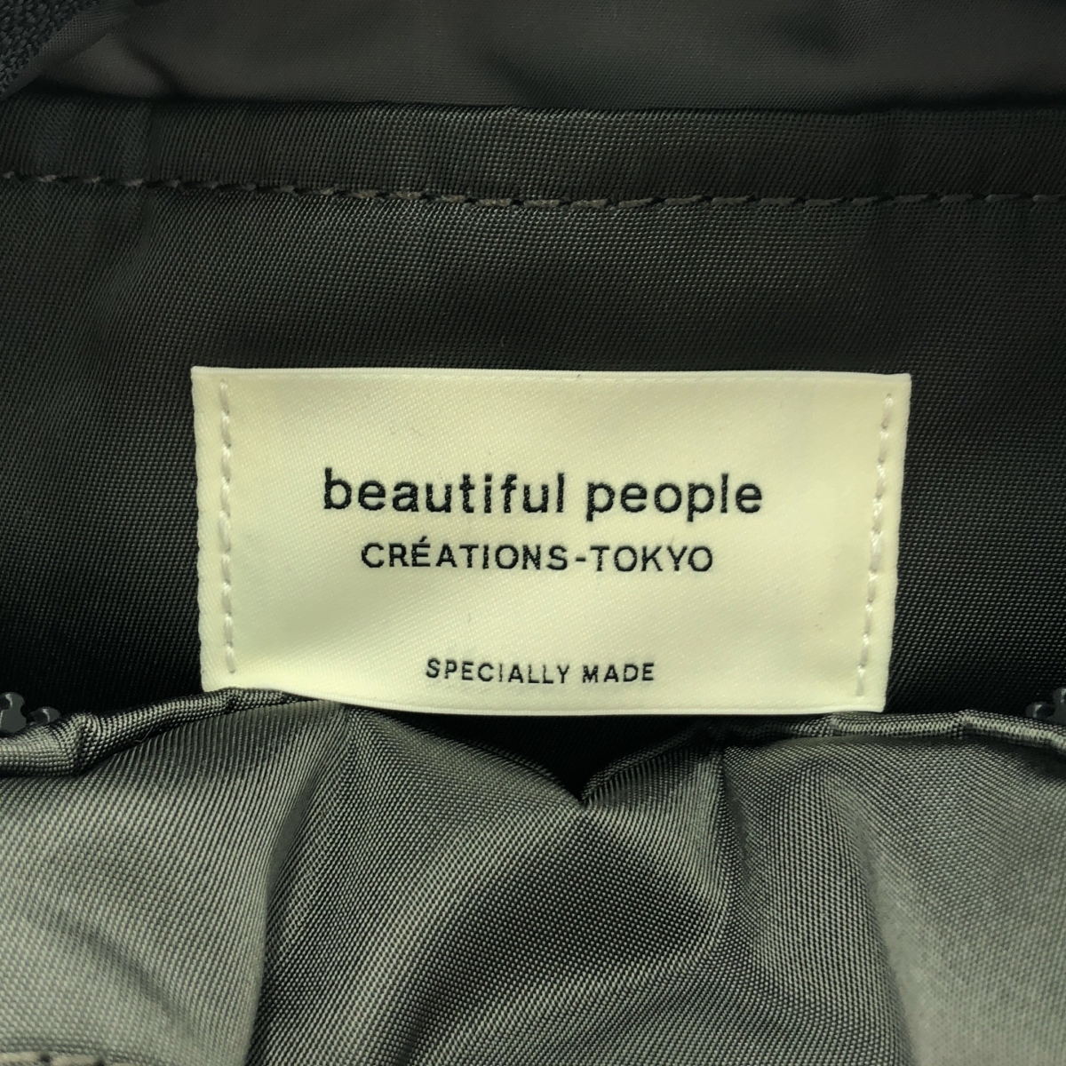 beautiful people / ビューティフルピープル × PORTER ポーターコラボ shoulder bag in nylon twill ナイロンツイル サークル ショルダーバッグ ユニセックス