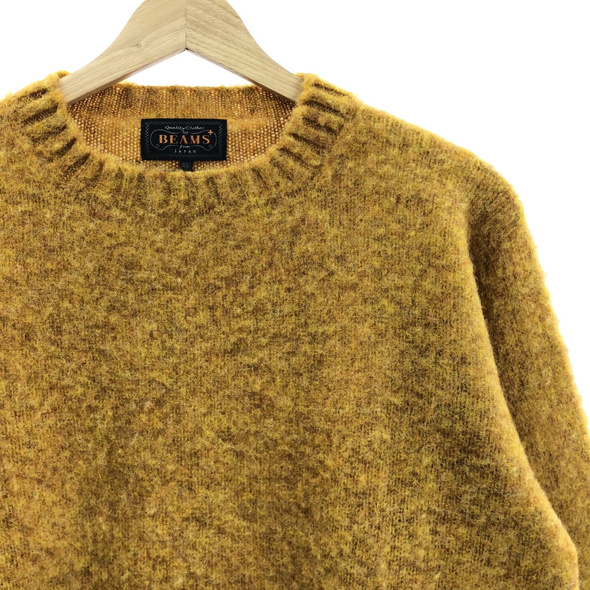 BEAMS PLUS / ビームスプラス SHETLAND ISLAND クルーネック ウールニット