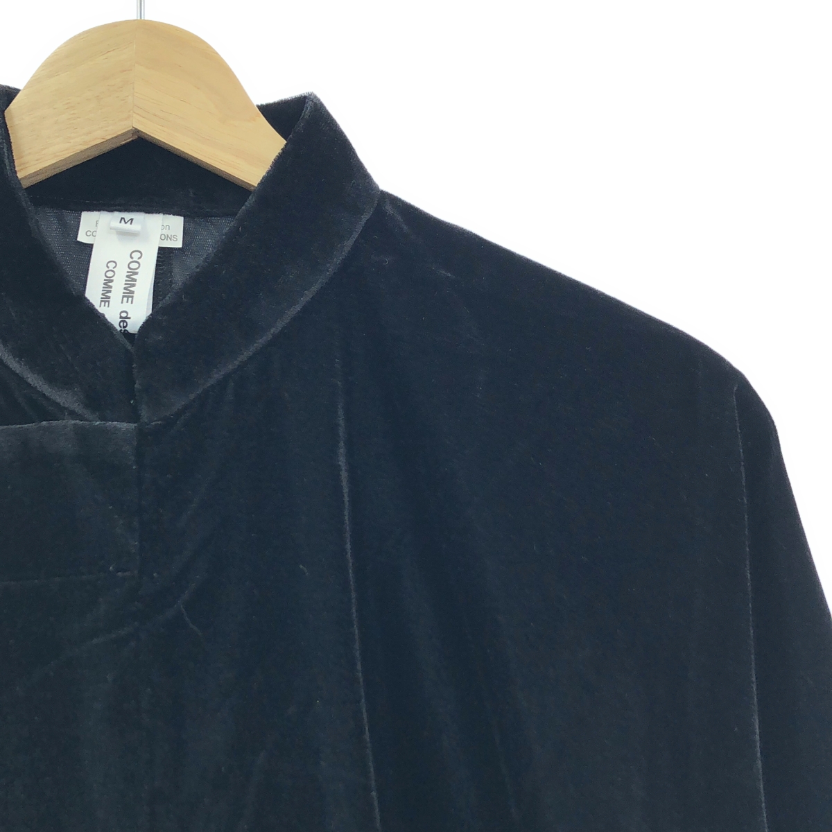 COMME des GARCONS COMME des GARCONS / コムコム ポリエステル ベロア スリット ジャケット