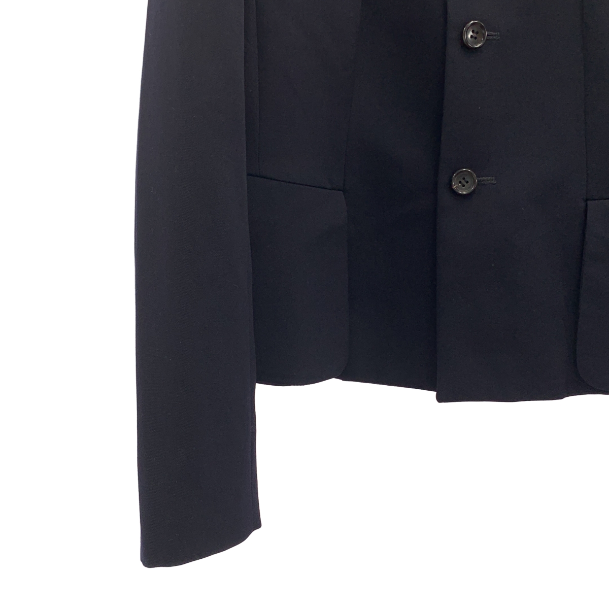 COMME des GARCONS COMME des GARCONS / コムコム ウール ラウンドカラー ジャケット