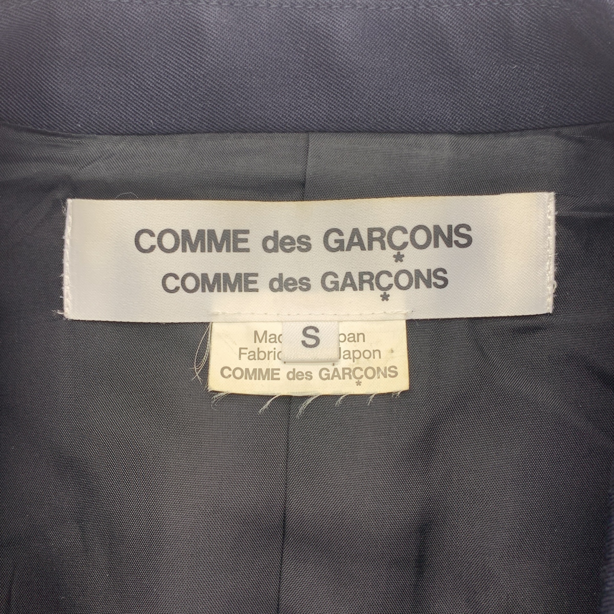 COMME des GARCONS COMME des GARCONS / コムコム ウール ラウンドカラー ジャケット