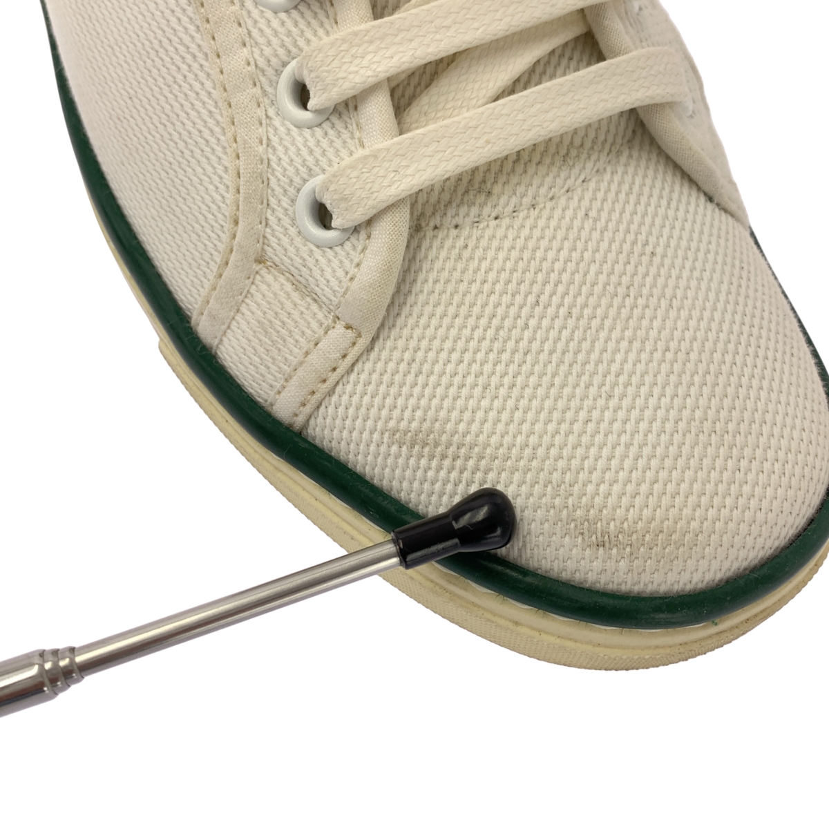 GUCCI / グッチ 141984 キャンバス×レザー シェリーライン スニーカー