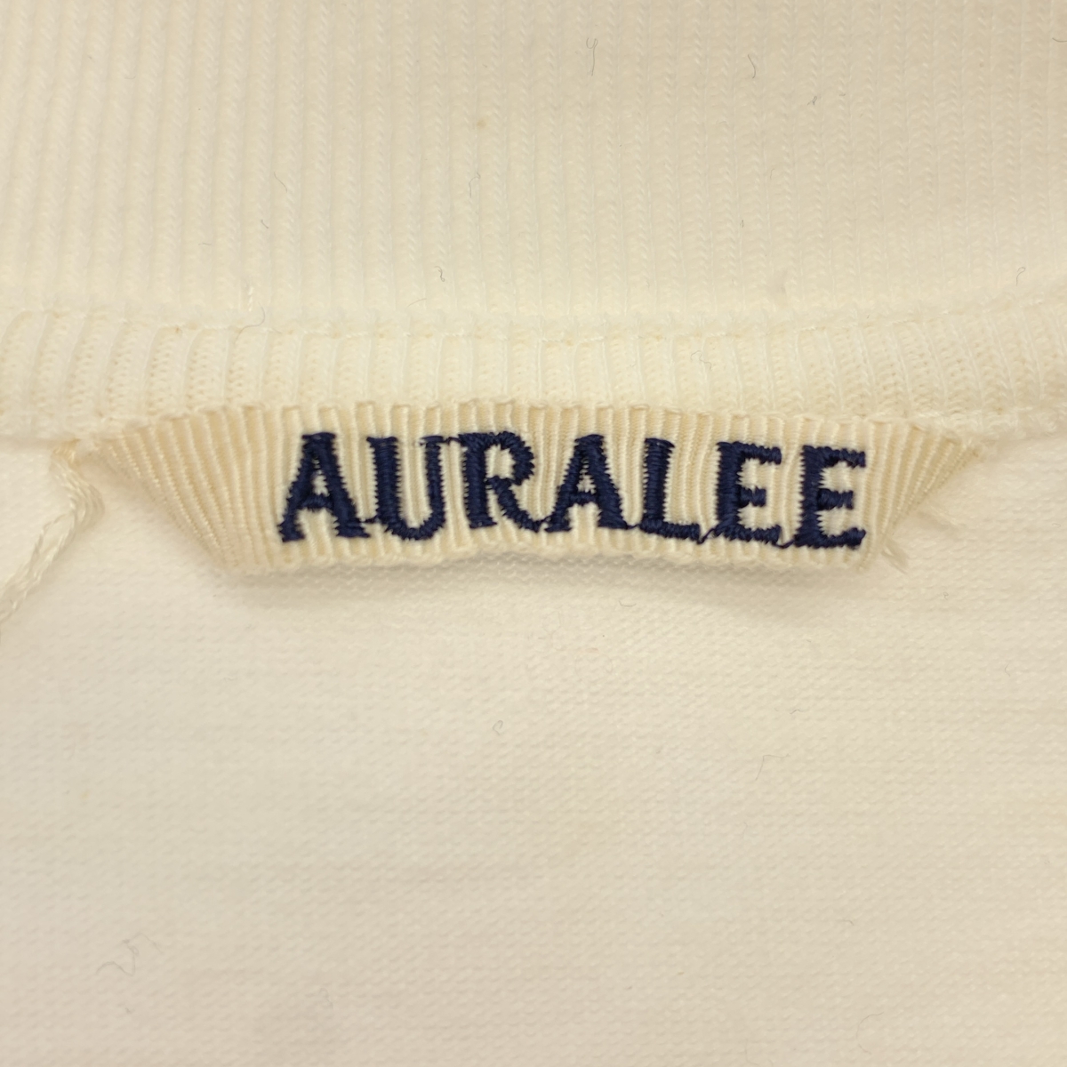 AURALEE / オーラリー STAND-UP TEE オーバーサイズ スタンドアップTシャツ