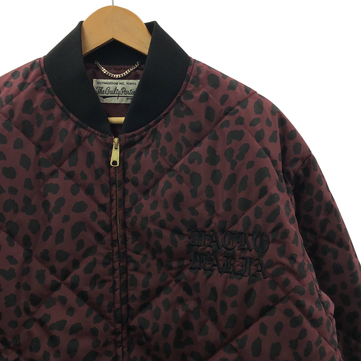 WACKO MARIA / ワコマリア DICKIES / LEOPARD QUILTED JACKET ディッキーズ レオパード キルティング ジャケット