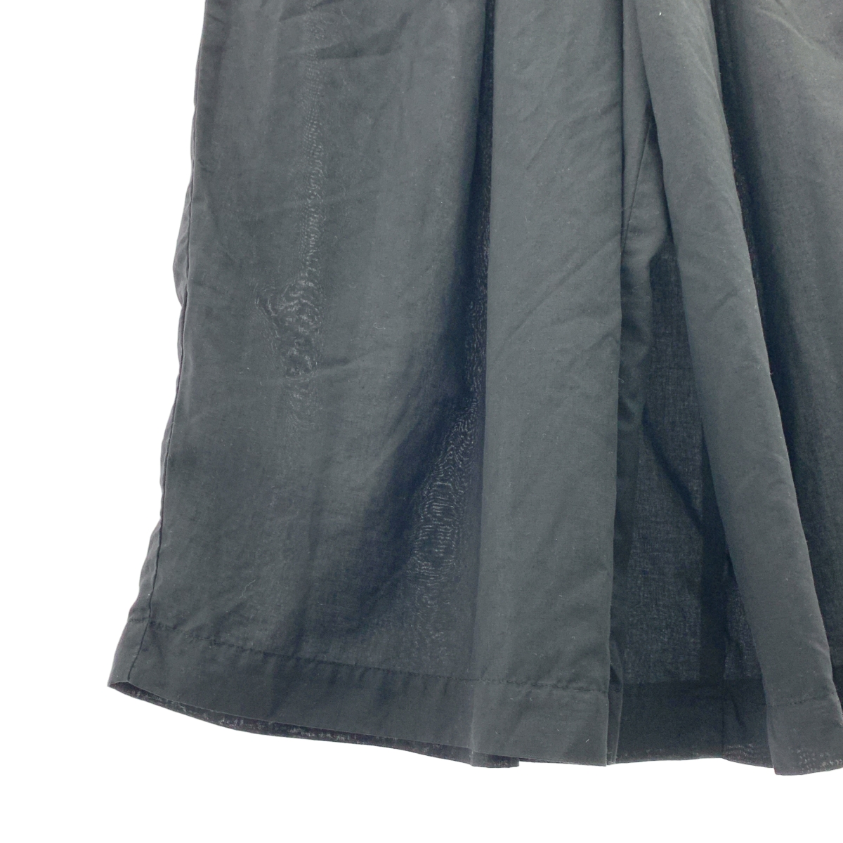 COMME des GARCONS COMME des GARCONS / コムコム 特殊加工 2タック バックギャザー ワイドパンツ