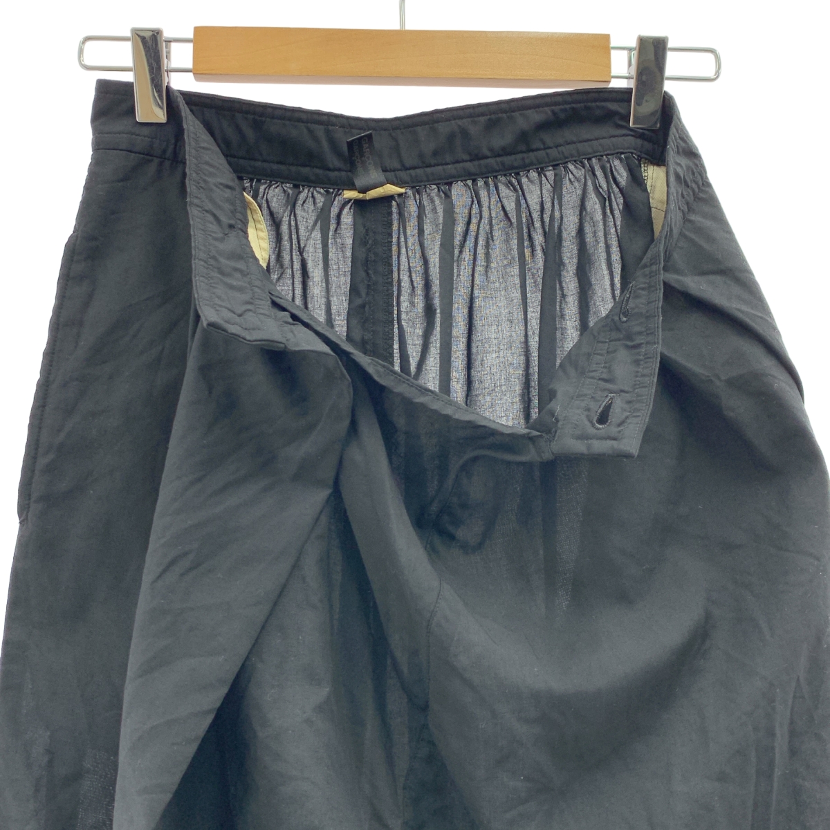 COMME des GARCONS COMME des GARCONS / コムコム 特殊加工 2タック バックギャザー ワイドパンツ