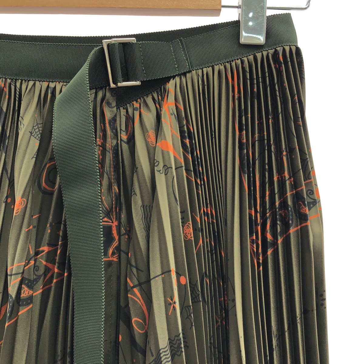 sacai / サカイ ×Dr. Woo Bandana Print Skirt  バンダナプリント プリーツスカート