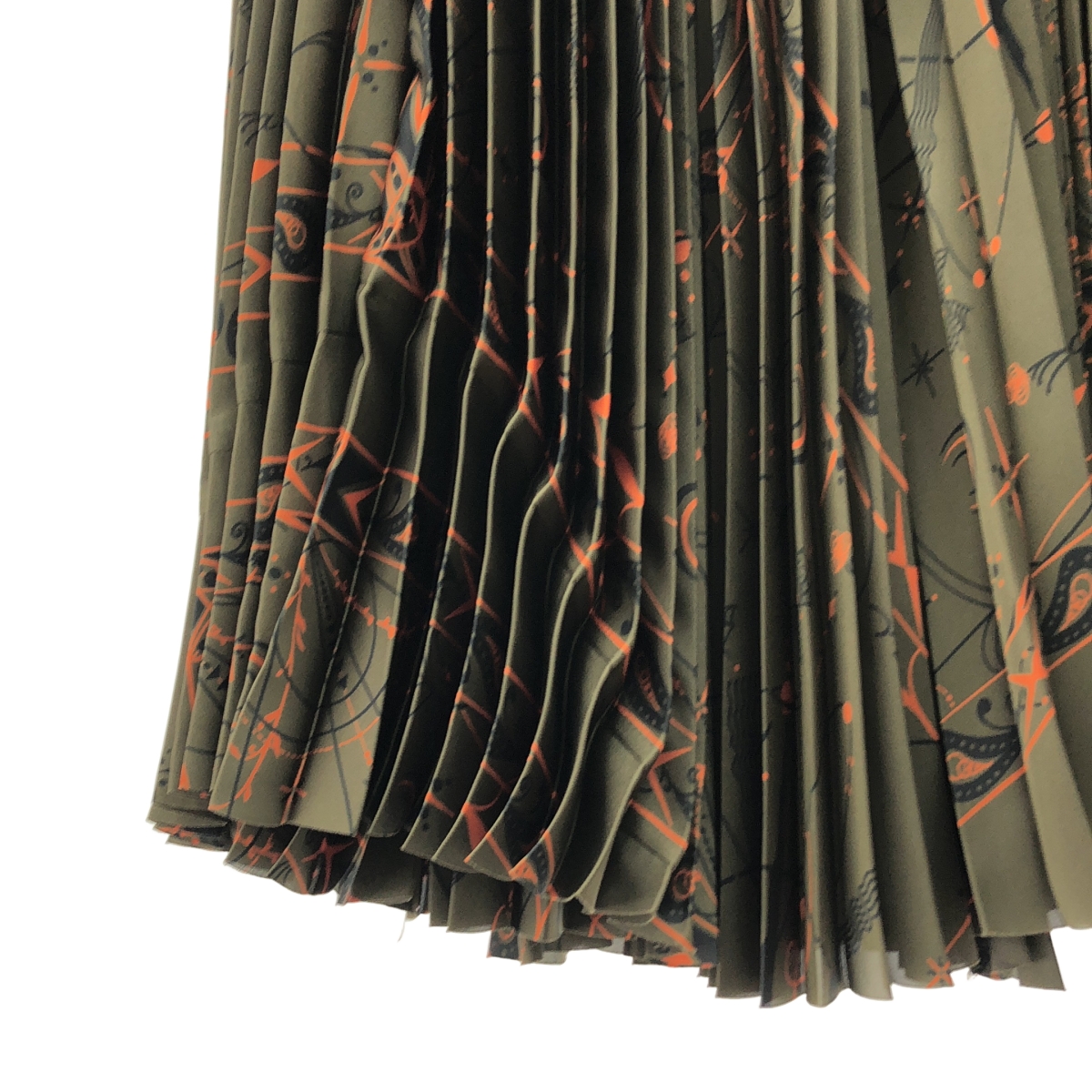 sacai / サカイ ×Dr. Woo Bandana Print Skirt  バンダナプリント プリーツスカート