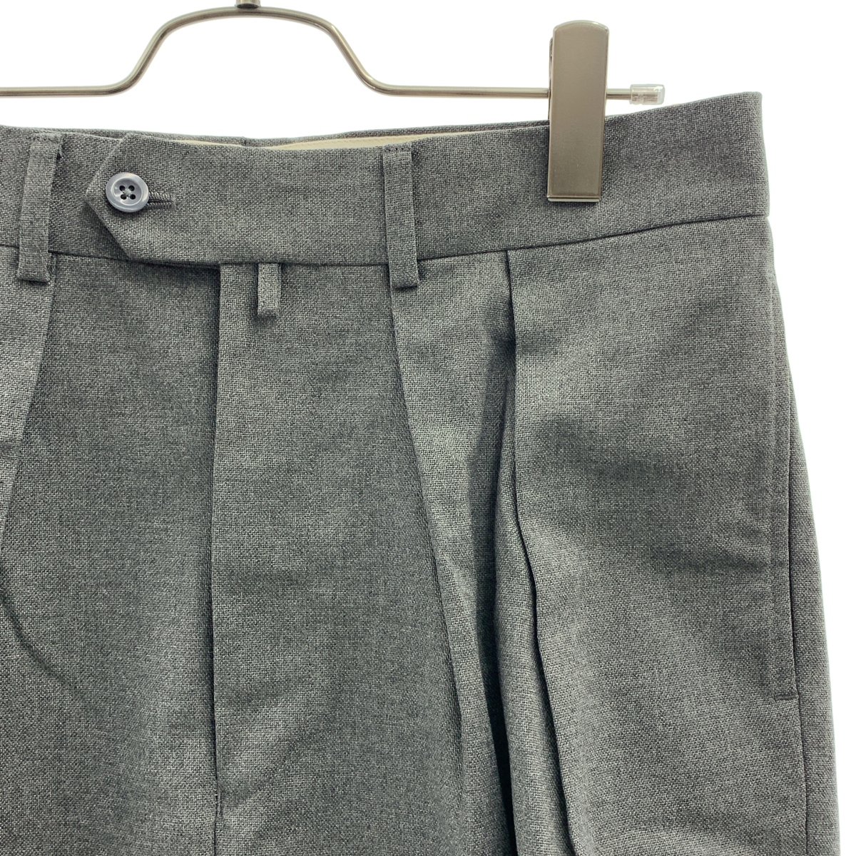 NEAT / ニート Hopsack Tapered ポリエステル コットン ホップサック 2タック テーパード スラックス