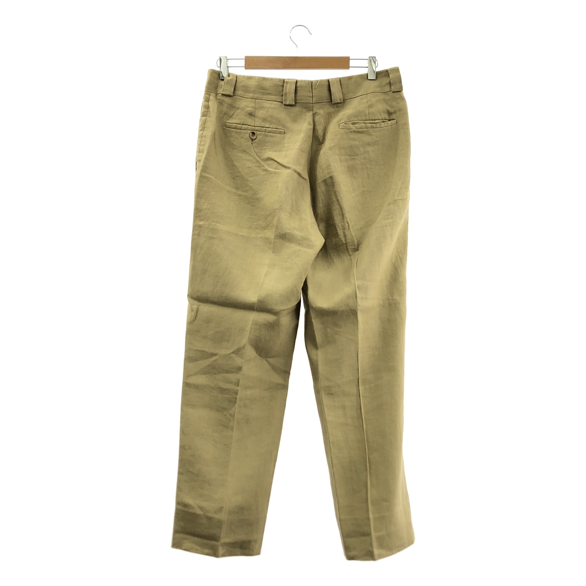 CARUSO / カルーゾ リネン タック スラックス パンツ