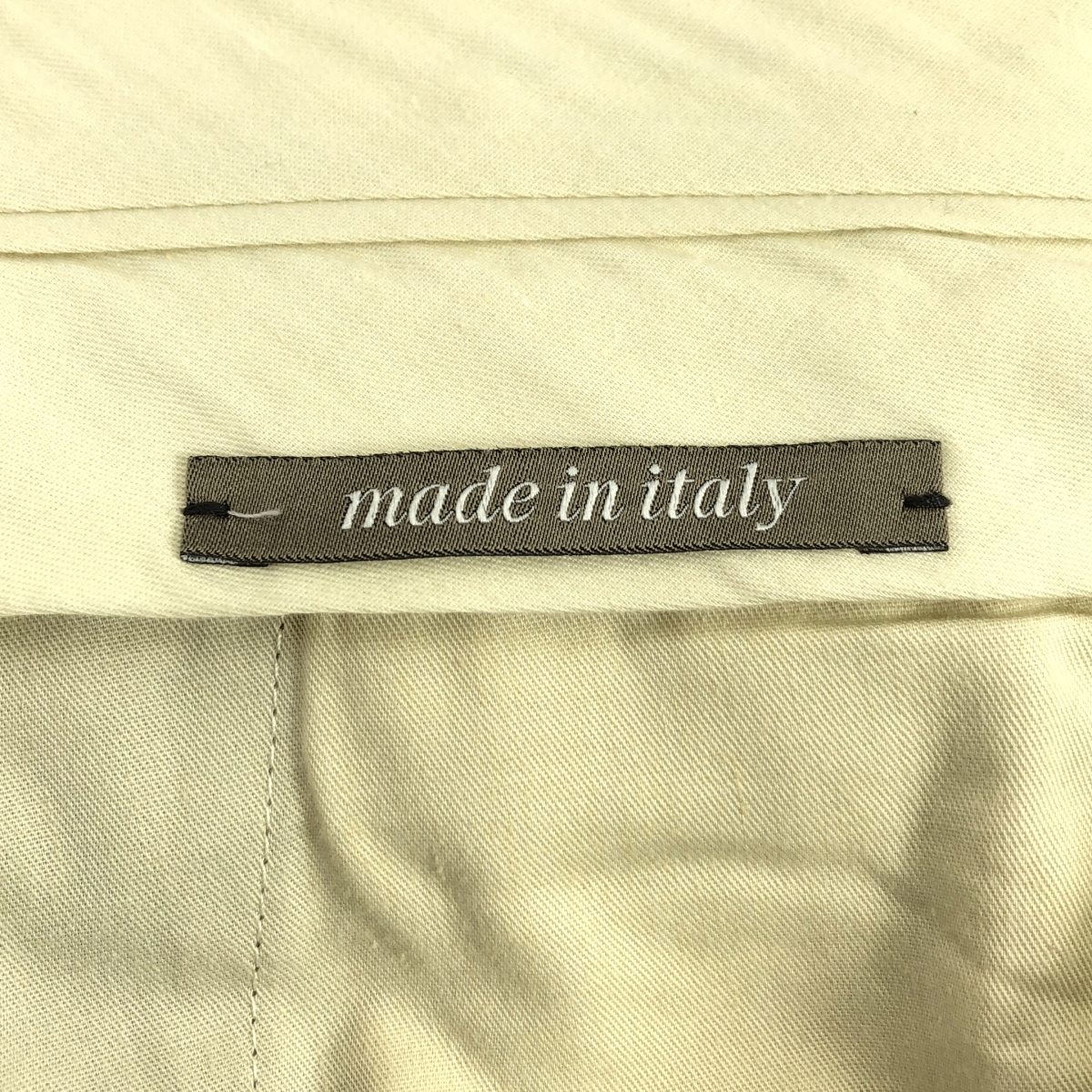 CARUSO / カルーゾ リネン タック スラックス パンツ