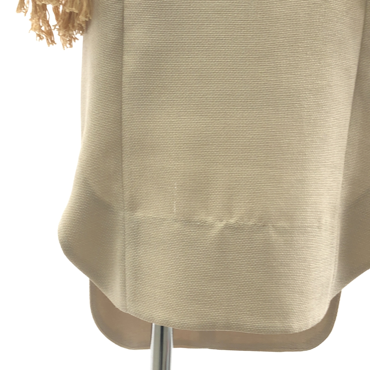 Mame Kurogouchi / マメクロゴウチ 袖 レース フリンジ ドレス ワンピース