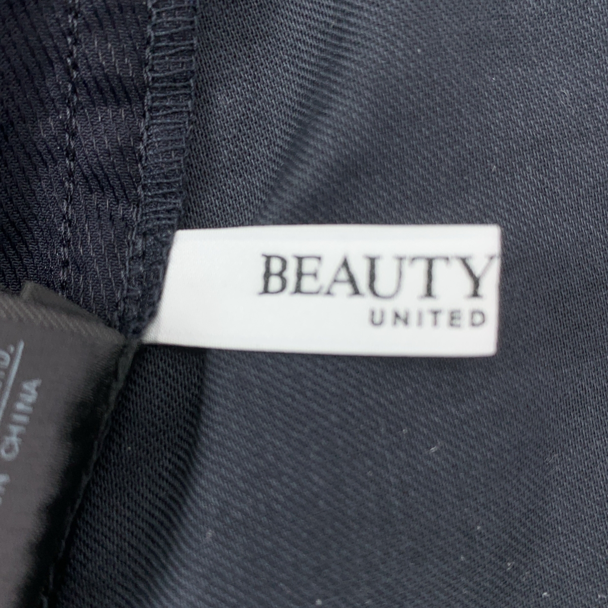 BEAUTY&YOUTH / ビューティーアンドユース ツイル リボンベルト ワイドパンツ