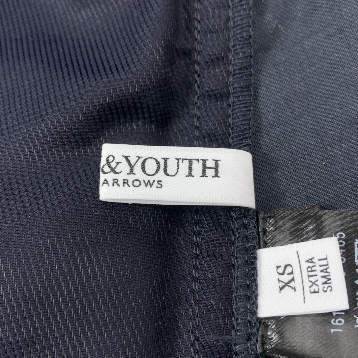 BEAUTY&YOUTH / ビューティーアンドユース ツイル リボンベルト ワイドパンツ