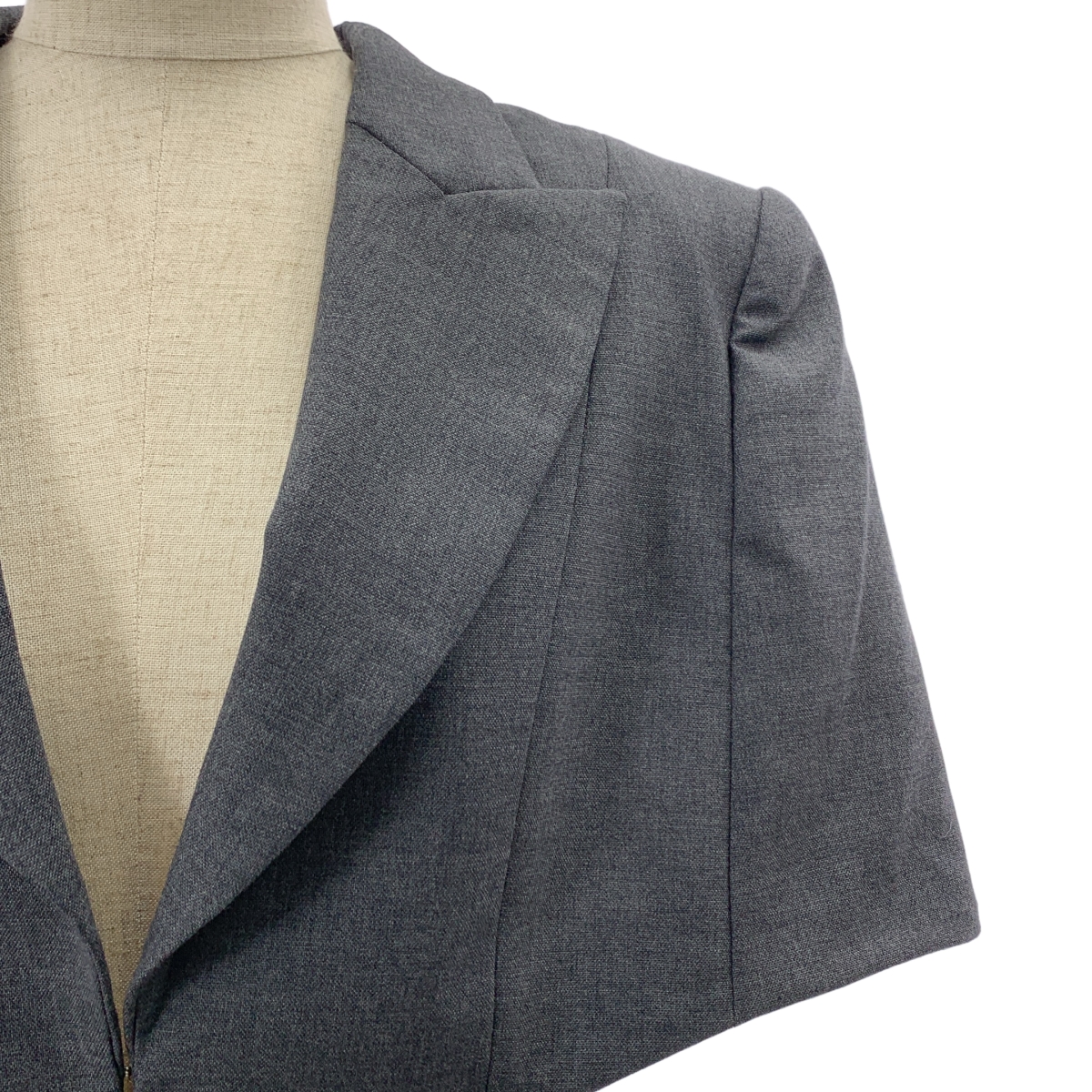 その他 WOOL TAILORED CAPE クロップドテーラードケープ