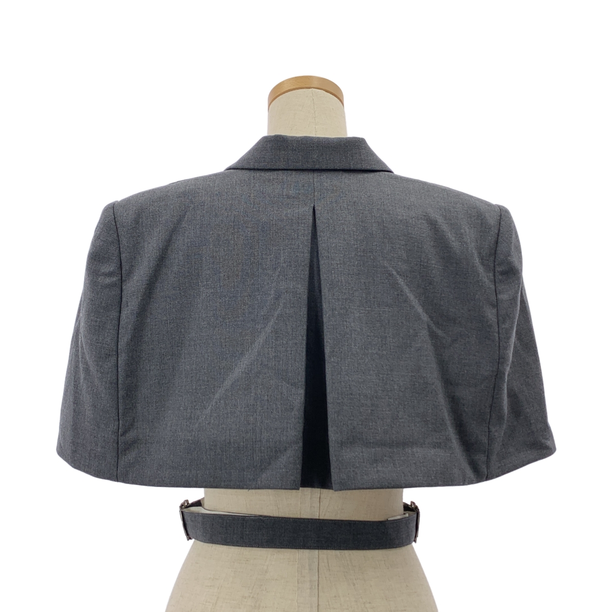その他 WOOL TAILORED CAPE クロップドテーラードケープ