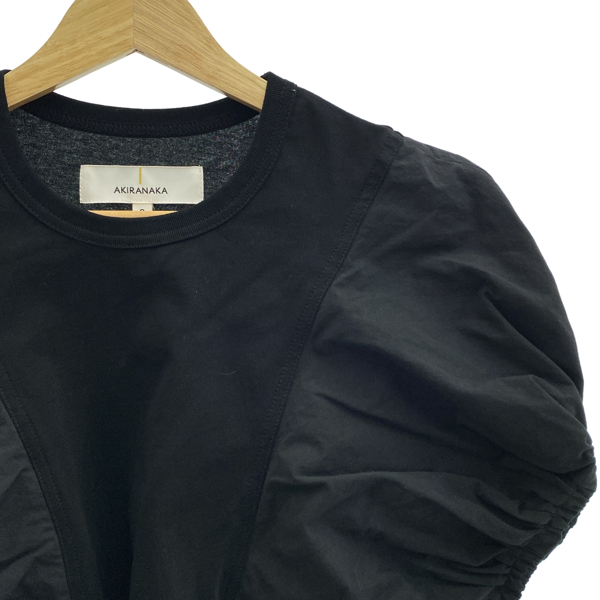 AKIRANAKA / アキラナカ パネル切替 ギャザースリーブ プルオーバー