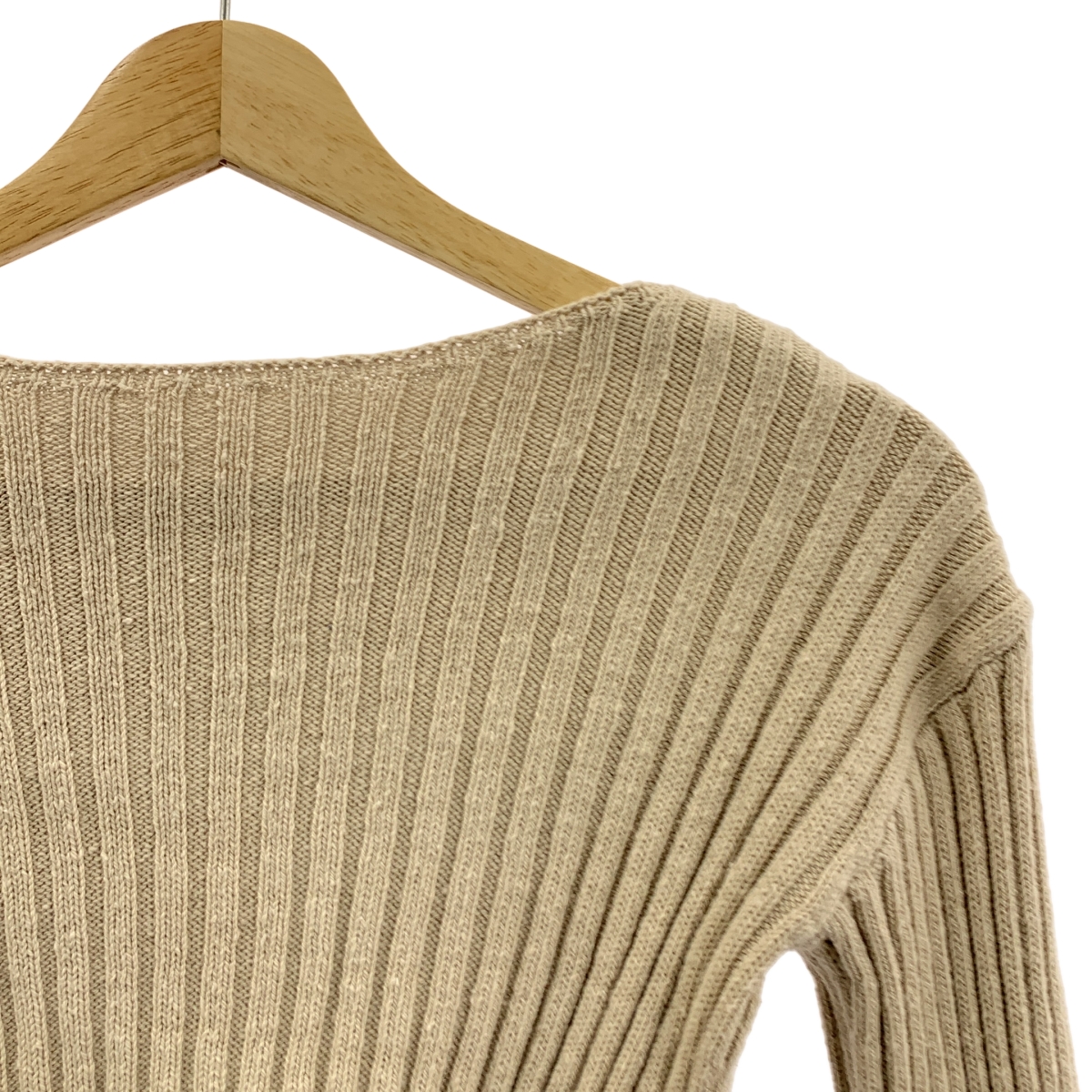 THE SHISHIKUI / シシクイ PULL OVER コットン リブ ニット プルオーバー