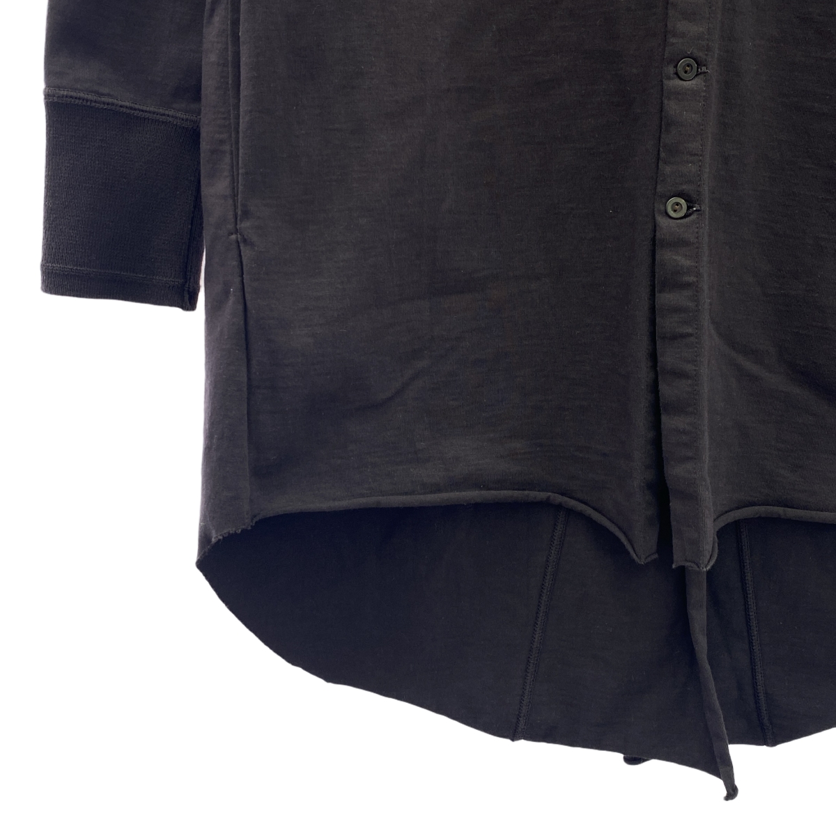 humoresque / ユーモレスク コットン リブ ロングカーディガン