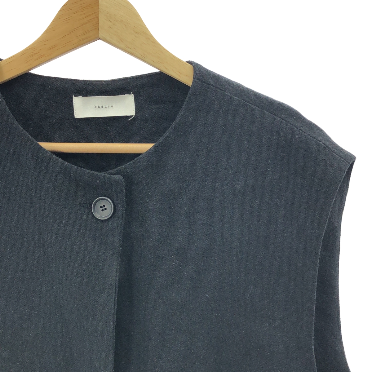 kagure / かぐれ リネンレーヨンベスト