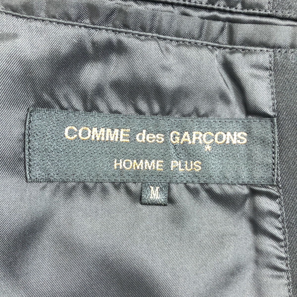 COMME des GARCONS HOMME PLUS / コムデギャルソンオムプリュス 色の抵抗期 / ポリエステル縮絨 後染 マント ジャケット