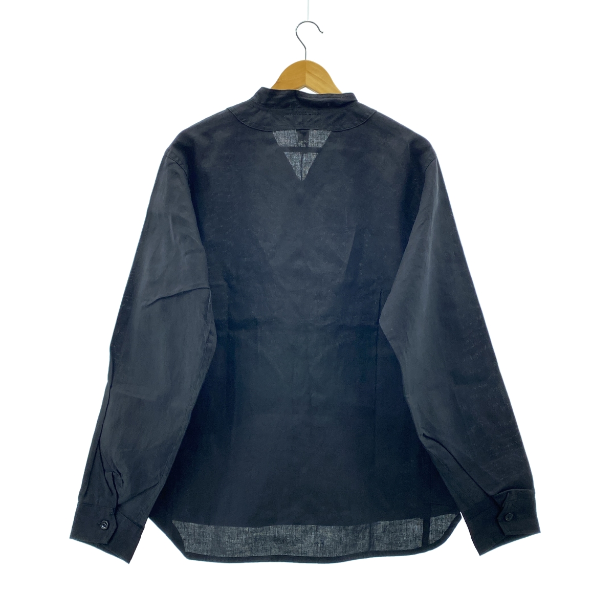 SASSAFRAS / ササフラス Vase Wall Jacket 5.5oz C/L Oxford コットン リネン オックスフォード ヴェースウォール ガーデナージャケット