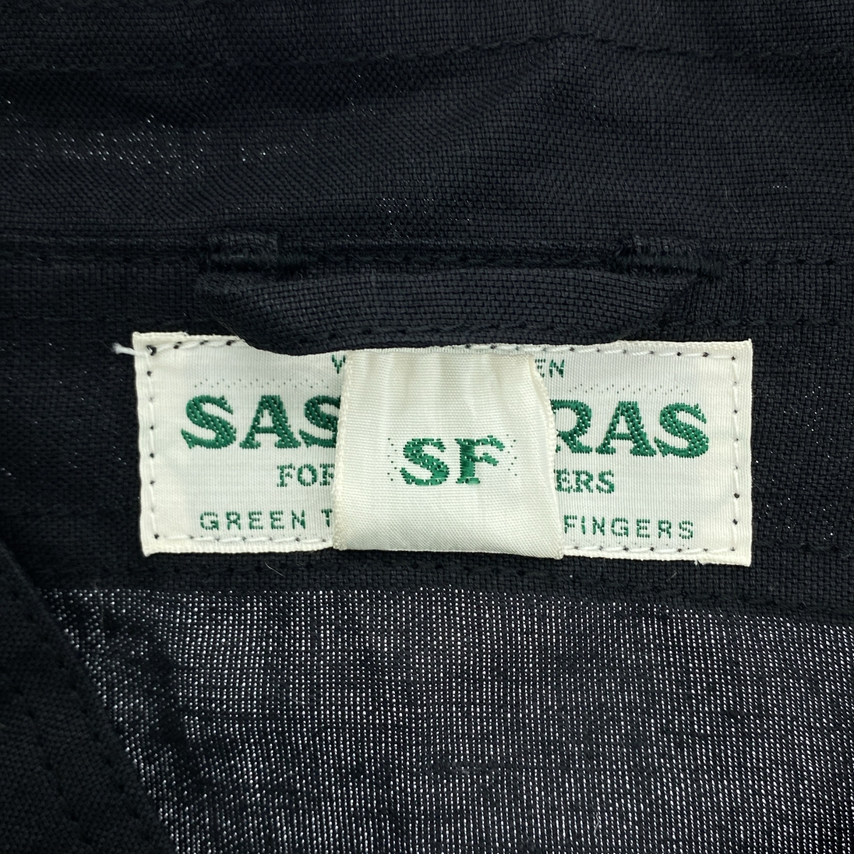 SASSAFRAS / ササフラス Vase Wall Jacket 5.5oz C/L Oxford コットン リネン オックスフォード ヴェースウォール ガーデナージャケット