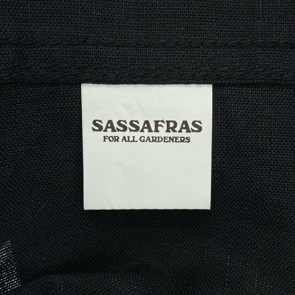 SASSAFRAS / ササフラス Vase Wall Jacket 5.5oz C/L Oxford コットン リネン オックスフォード ヴェースウォール ガーデナージャケット