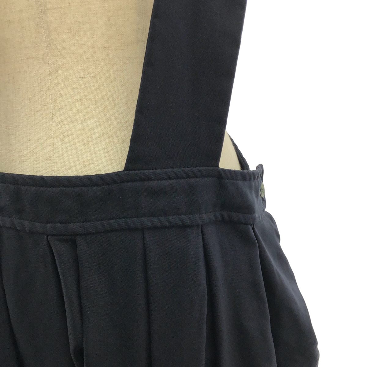 COMME des GARCONS GIRL / コムデギャルソンガール ポリエステル 製品染め ボリューム ワイド サロペット オールインワン