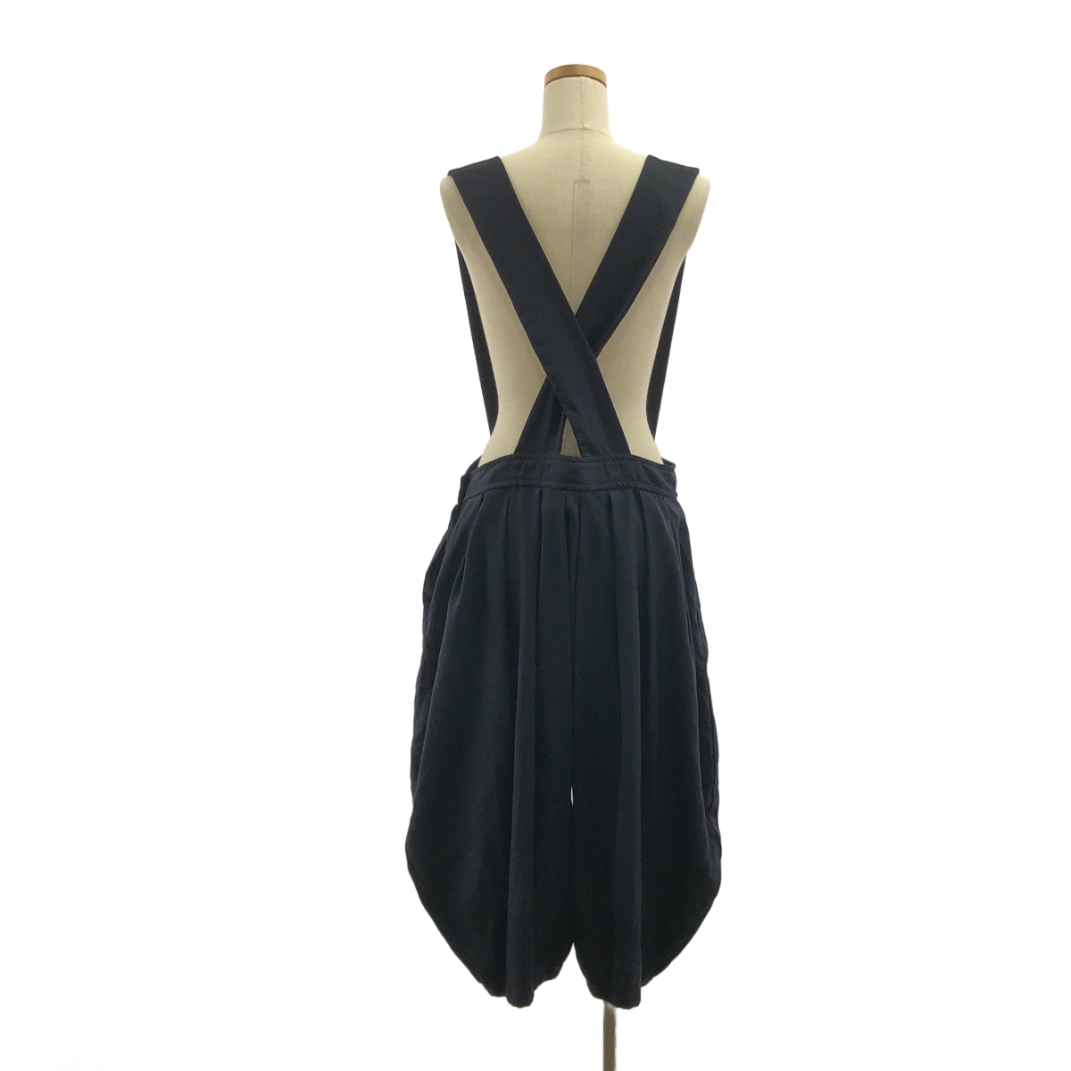 COMME des GARCONS GIRL / コムデギャルソンガール ポリエステル 製品染め ボリューム ワイド サロペット オールインワン