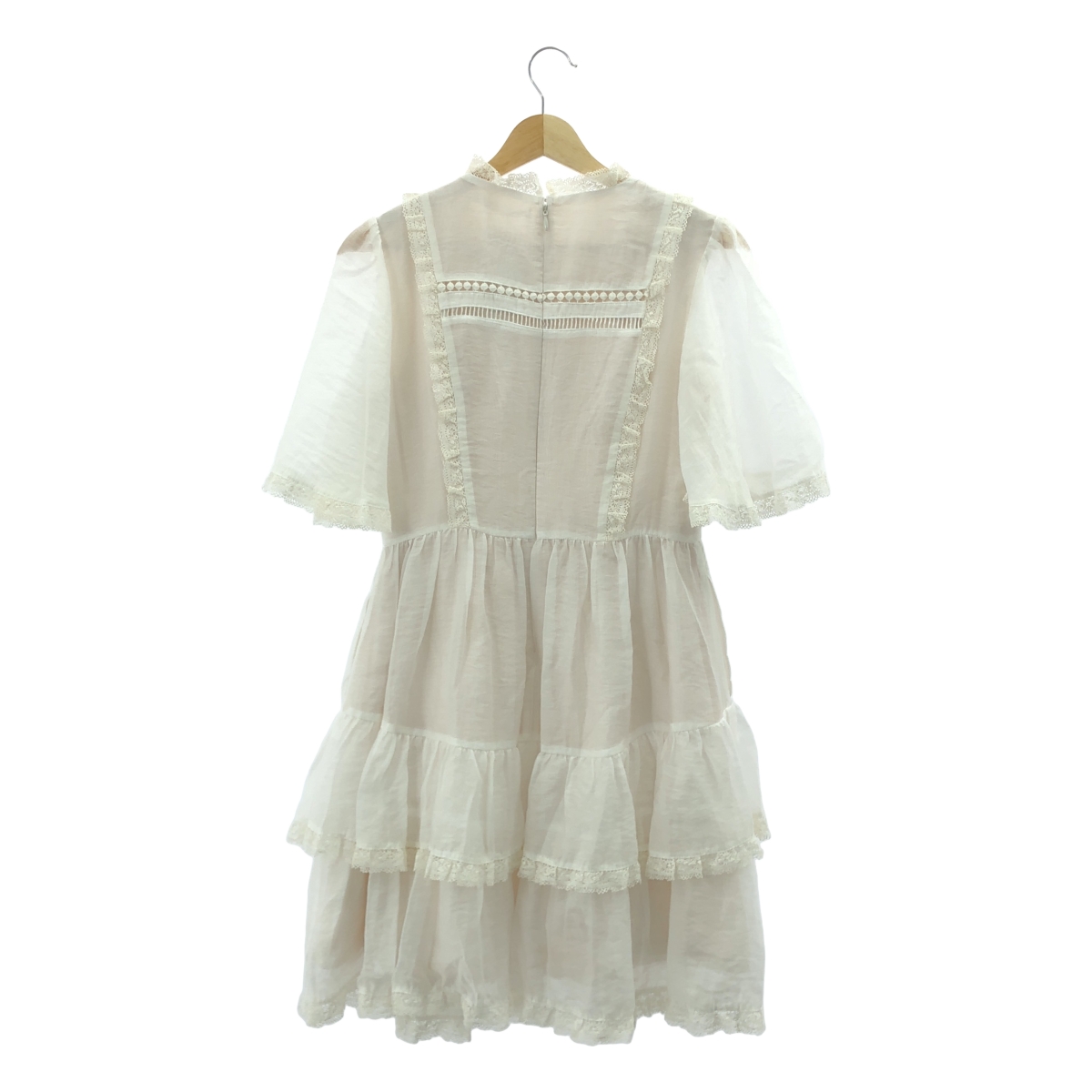 その他 Amalia Dress レース切替 センシティブ ミニドレス ワンピース