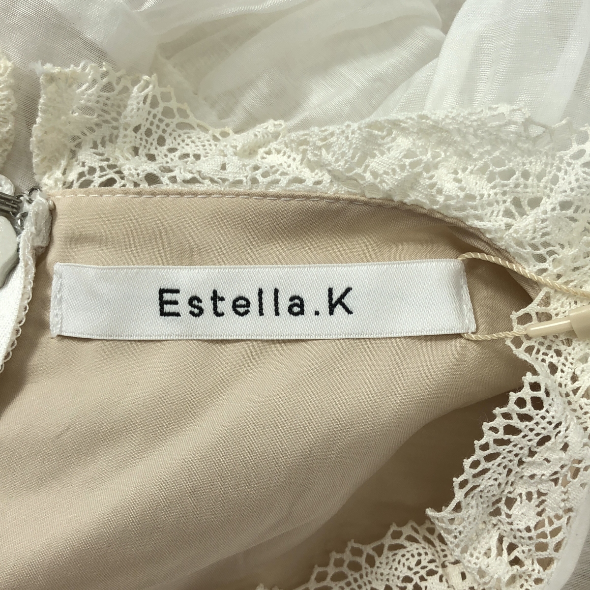 その他 Amalia Dress レース切替 センシティブ ミニドレス ワンピース